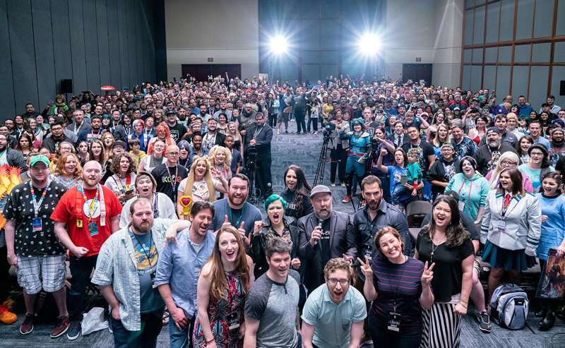 The “PLUS ULTRA! My Hero Academia Voice Actor Q&A” produced by Wasabi Anime with Funimation for FAN EXPO Dallas 2019.